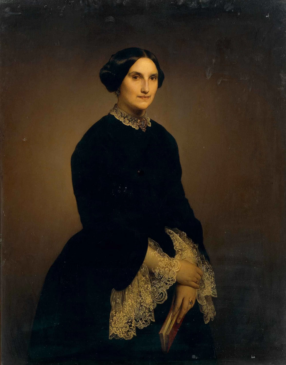 Ritratto di Giuseppina Negroni Prati Morosini - Biblioteca Ambrosiana, Pinacoteca, Milano